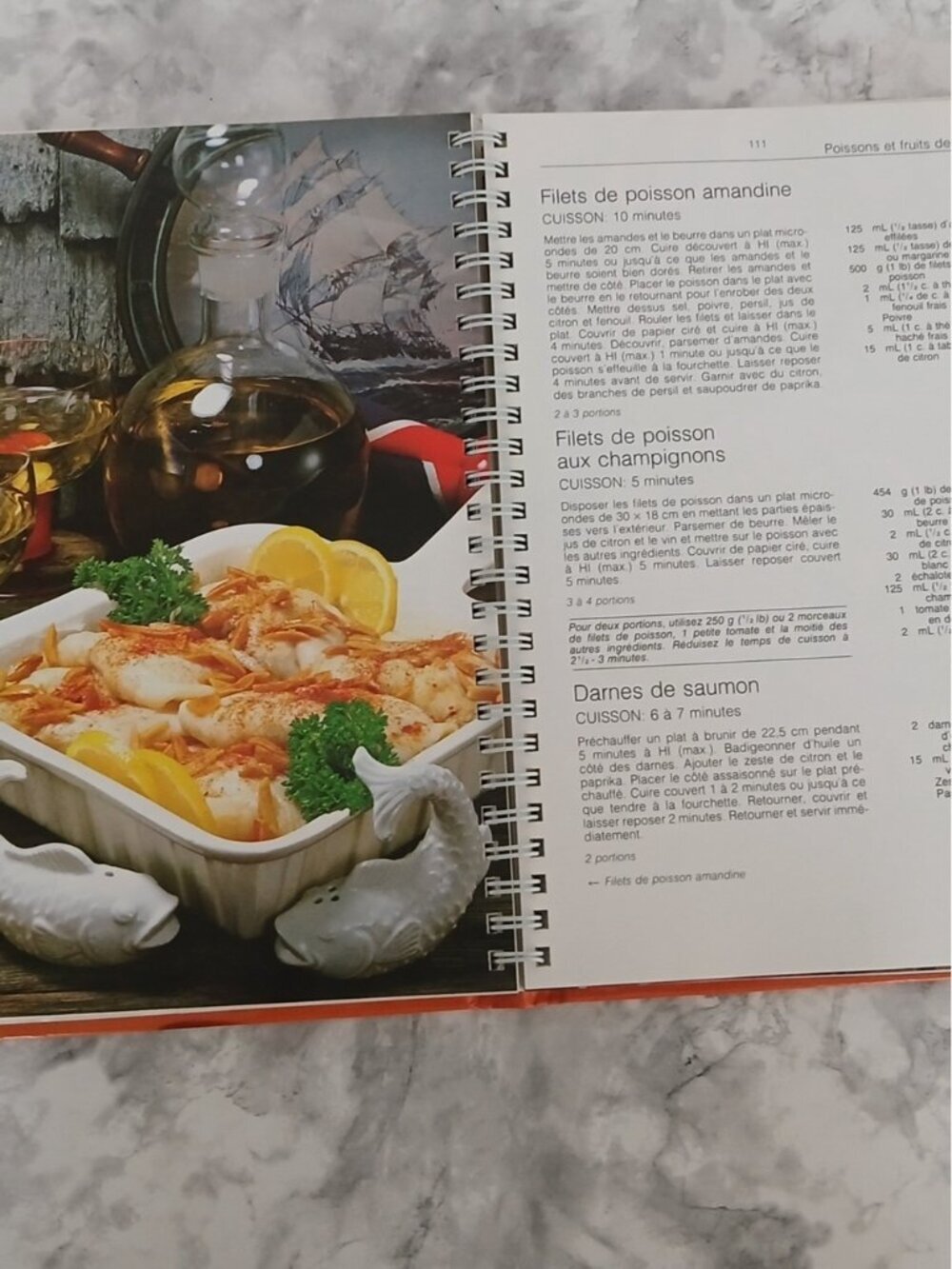 Livre de recettes Kenmore Cuisson Micro-ondes Cuisine Internationale Français - Picture 2 of 7